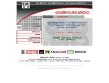 Tablet Screenshot of embraguesmedici.com